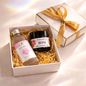 Масло за лице и тяло с Роза дамасцена и тамян & Розова вода