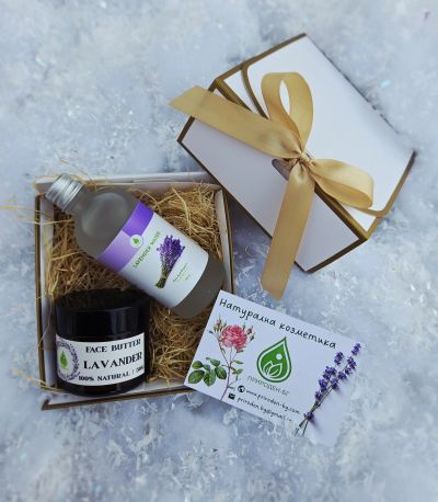 Mасло за тяло и лице с лавандула и бергамот & Лавандулова вода